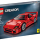 Illustration for article titled Legos Gorgeous New Ferrari F40 Even Has a Removable V8 Engine